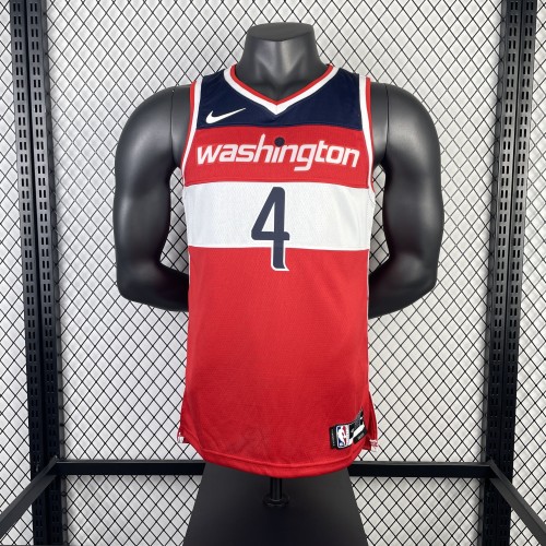 NBA Washington Wizards Jersey 2023 Russell Westbrook #4 Basketball Jersey