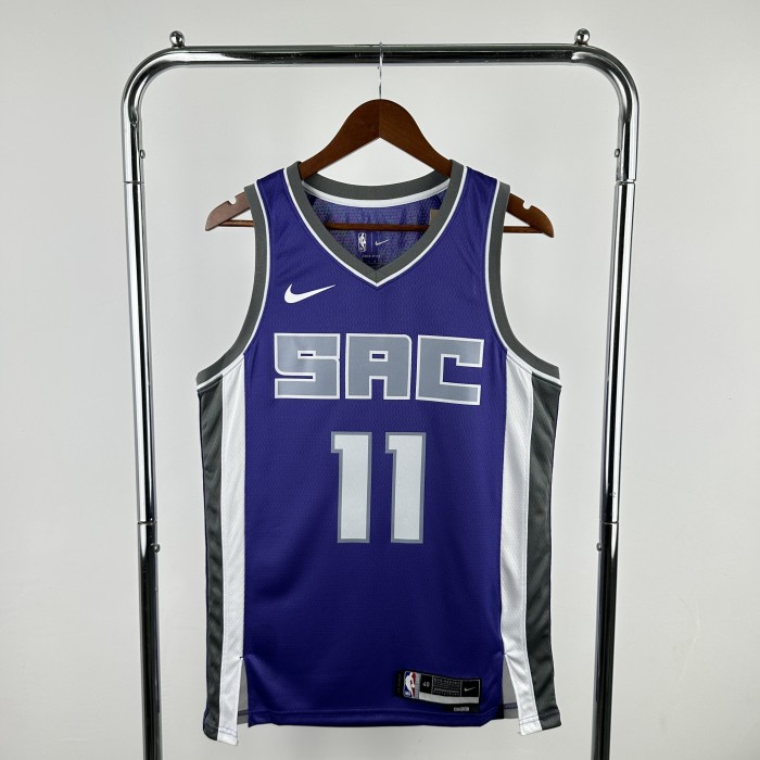 NBA Sacramento Kings Jersey 2023 Sabonis #11 Basketball Jersey