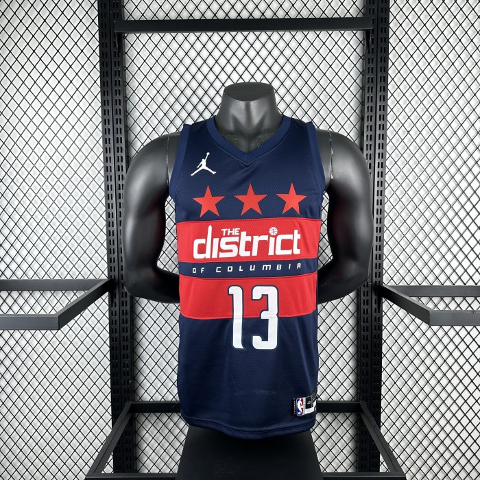 NBA Washington Wizards Jersey 2025 Jordan Poole #13 Basketball Jersey