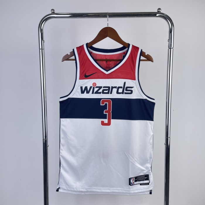 NBA Washington Wizards Jersey 2023 Bradley Beal #3 Basketball Jersey