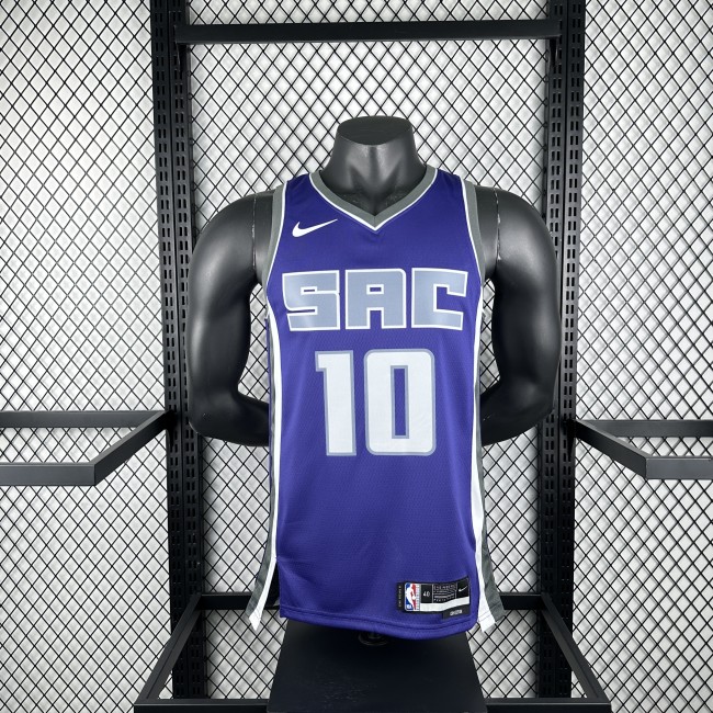 NBA Sacramento Kings Jersey 2023 DeMar DeRozan #10 Basketball Jersey
