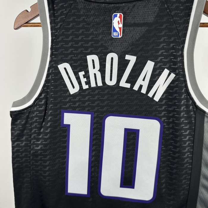 NBA Sacramento Kings Jersey 2024 DeMar DeRozan #10 Basketball Jersey