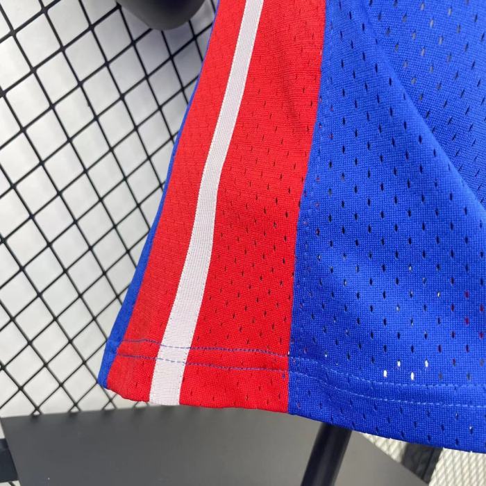 NBA Detroit Pistons Jersey 2008-09 Allen Iverson #1 Basketball Jersey