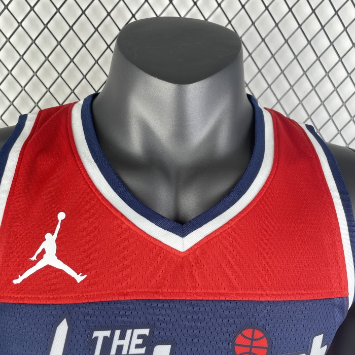 NBA Washington Wizards Jersey 2023 Jordan Poole #13 Basketball Jersey