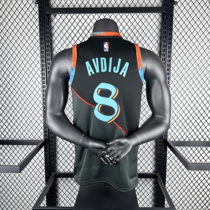 NBA Washington Wizards Jersey 2024 Deni Avdija #8 Basketball Jersey