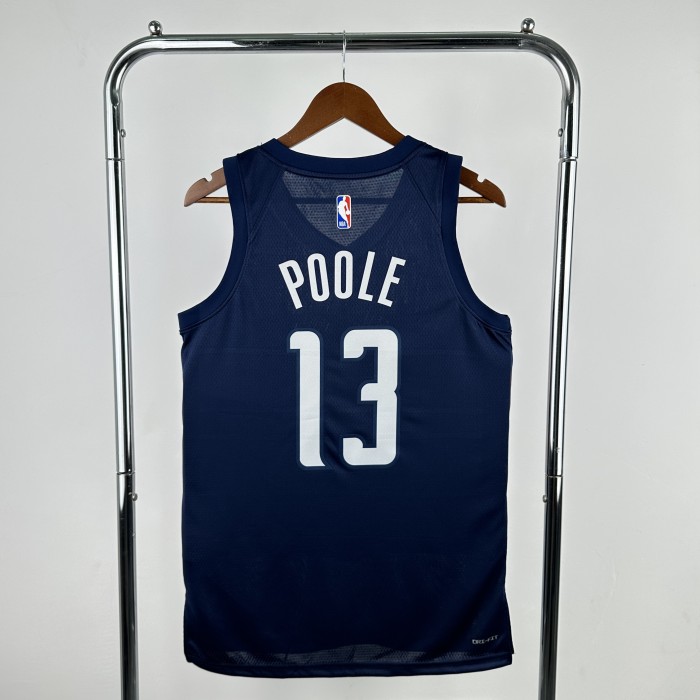 NBA Washington Wizards Jersey 2025 Jordan Poole #13 Basketball Jersey