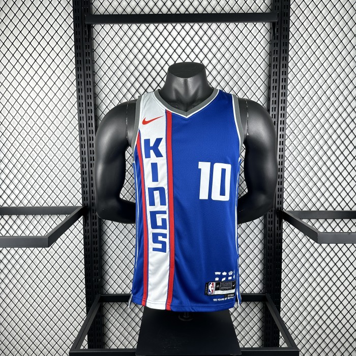 NBA Sacramento Kings Jersey 2024 DeRozan #10 Basketball Jersey