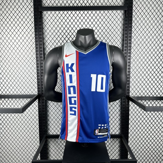 NBA Sacramento Kings Jersey 2024 DeRozan #10 Basketball Jersey