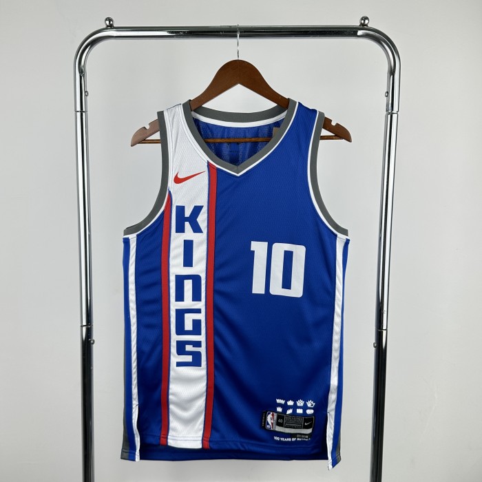NBA Sacramento Kings Jersey 2024 DeRozan #10 Basketball Jersey