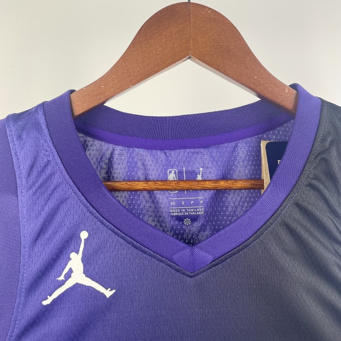 NBA Sacramento Kings Jersey 2024 Monk #0 Basketball Jersey