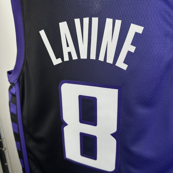 NBA Sacramento Kings Jersey 2024 LaVine #8 Basketball Jersey