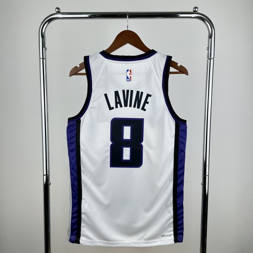 NBA Sacramento Kings Jersey 2024 LaVine #8 Basketball Jersey