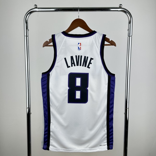 NBA Sacramento Kings Jersey 2024 LaVine #8 Basketball Jersey