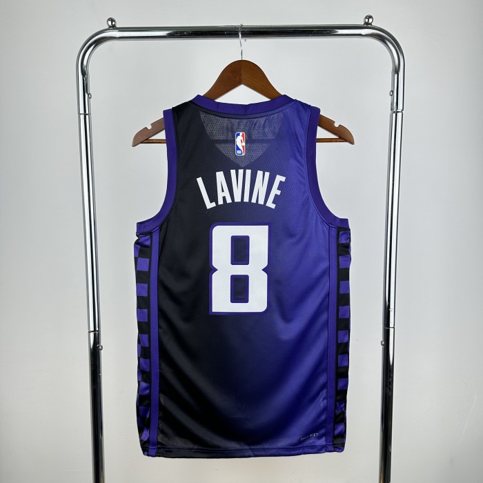 NBA Sacramento Kings Jersey 2024 LaVine #8 Basketball Jersey
