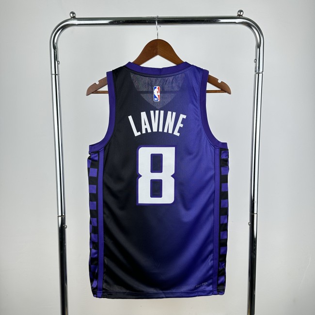 NBA Sacramento Kings Jersey 2024 LaVine #8 Basketball Jersey