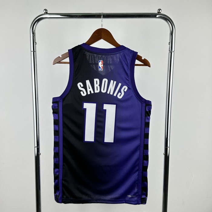 NBA Sacramento Kings Jersey 2024 Sabonis #11 Basketball Jersey