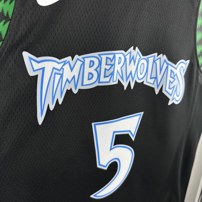 NBA Timberwolves Jersey 2018 Edwards #5 Basketball Jersey
