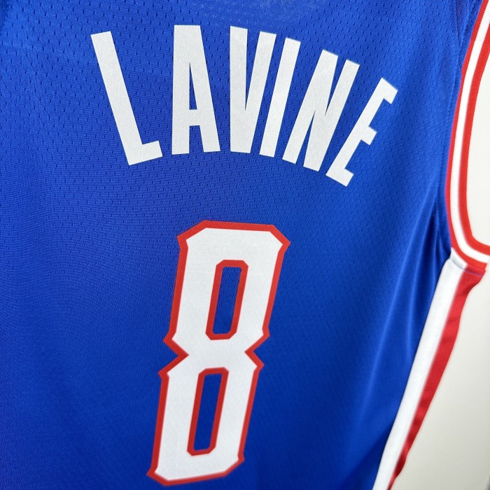 NBA Sacramento Kings Jersey 2025 LaVine #8 Basketball Jersey