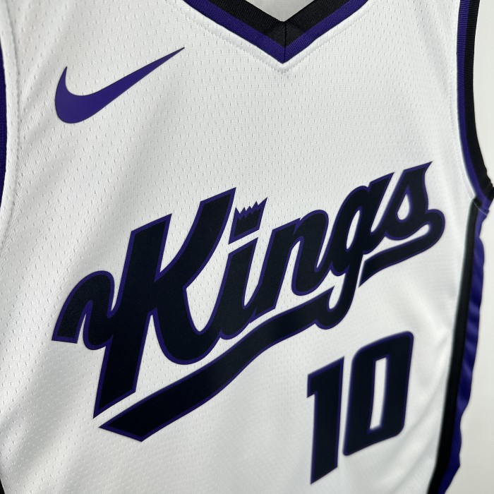 NBA Sacramento Kings Jersey 2024 DeRozan #10 Basketball Jersey