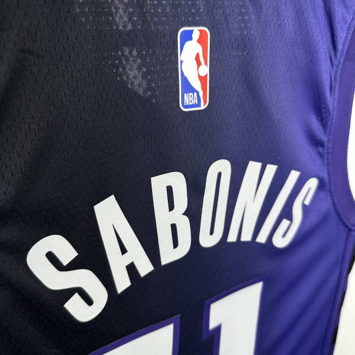 NBA Sacramento Kings Jersey 2024 Sabonis #11 Basketball Jersey