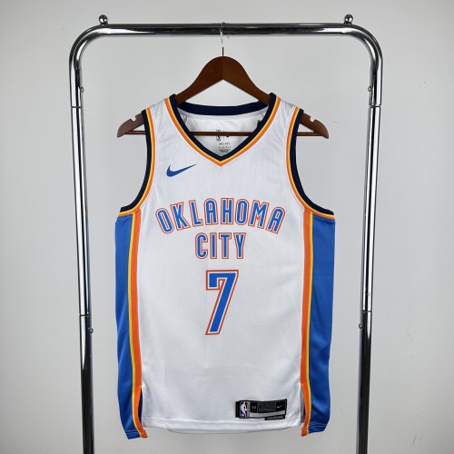 NBA Thunder Jersey 2023 Holmgren #7 Basketball Jersey
