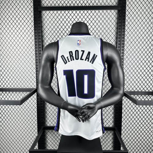 NBA Sacramento Kings Jersey 2024 DeRozan #10 Basketball Jersey