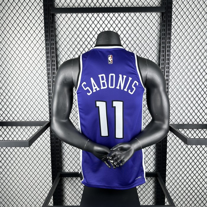 NBA Sacramento Kings Jersey 2025 Sabonis #11 Basketball Jersey