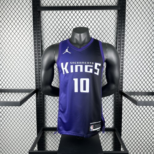NBA Sacramento Kings Jersey 2024 DeMar DeRozan #10 Basketball Jersey