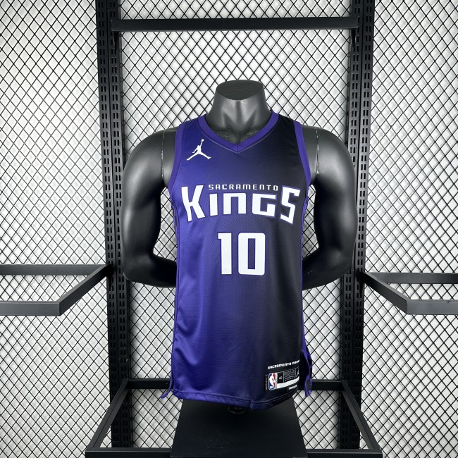 NBA Sacramento Kings Jersey 2024 DeMar DeRozan #10 Basketball Jersey