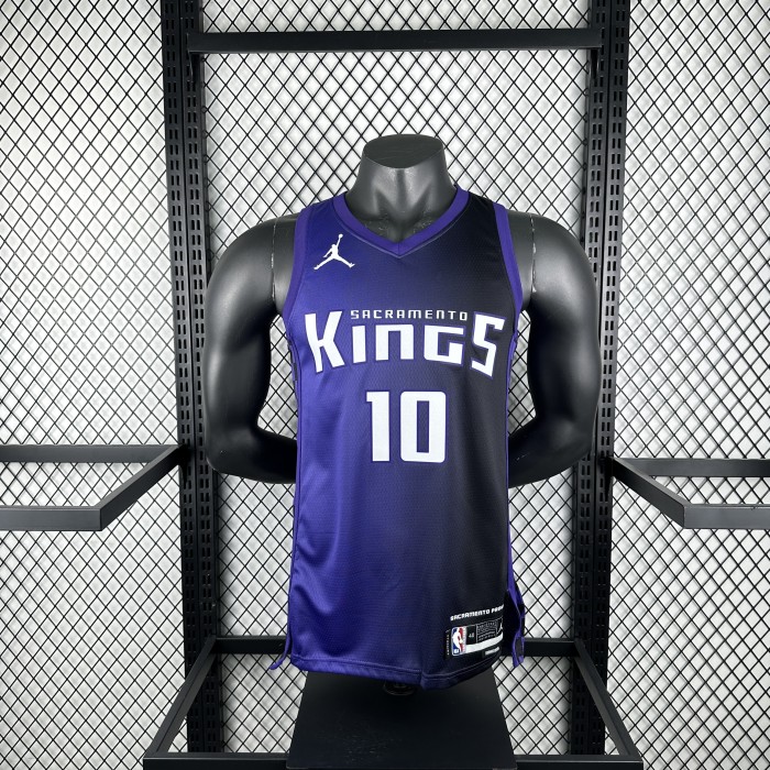 NBA Sacramento Kings Jersey 2024 DeMar DeRozan #10 Basketball Jersey