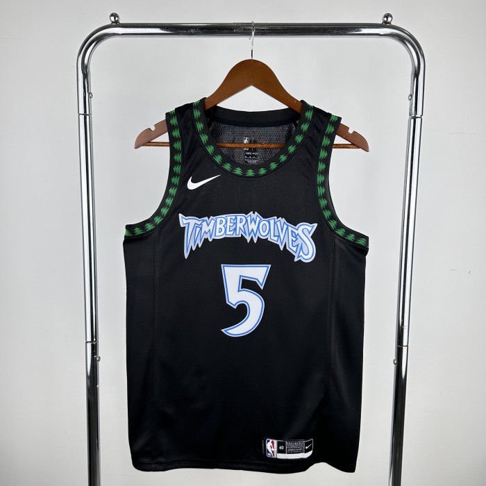 NBA Timberwolves Jersey 2018 Edwards #5 Basketball Jersey
