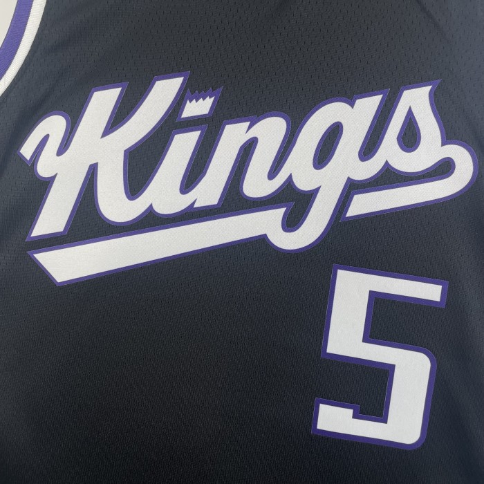 NBA Sacramento Kings Jersey 2024 Fox #5 Basketball Jersey