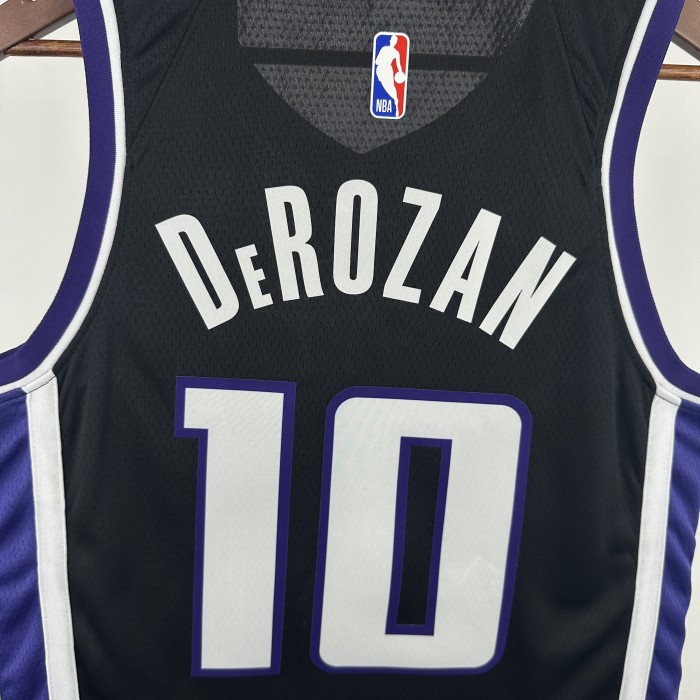 NBA Sacramento Kings Jersey 2024 DeRozan #10 Basketball Jersey