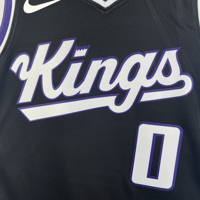 NBA Sacramento Kings Jersey 2024 Monk #0 Basketball Jersey