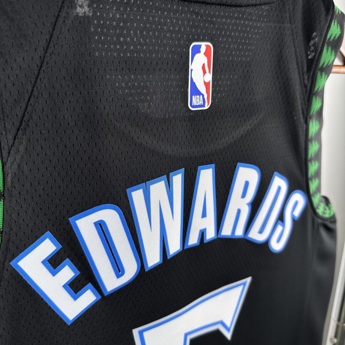 NBA Timberwolves Jersey 2018 Edwards #5 Basketball Jersey