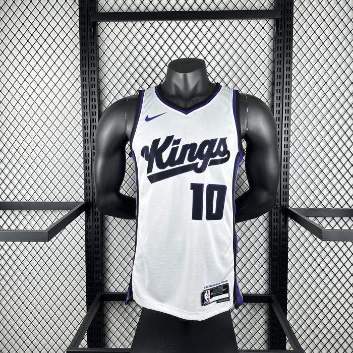 NBA Sacramento Kings Jersey 2024 DeRozan #10 Basketball Jersey