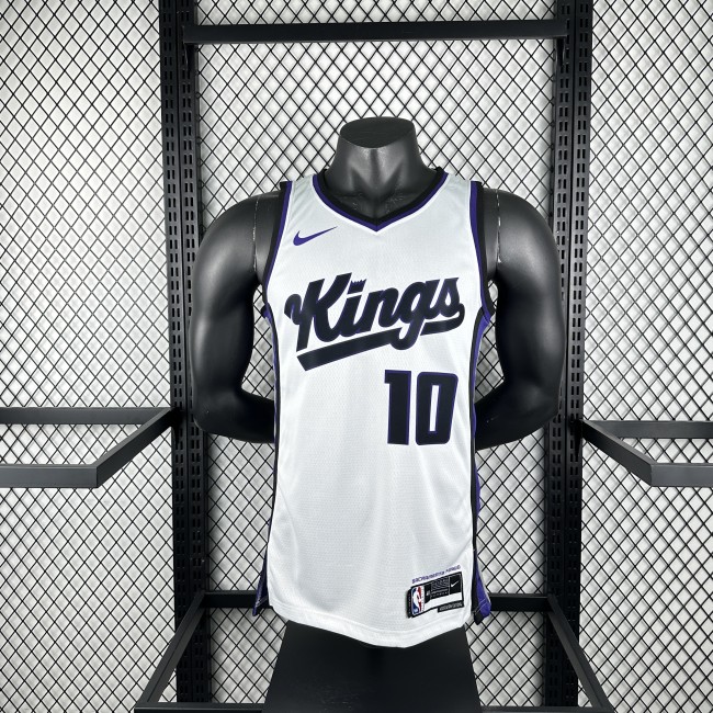 NBA Sacramento Kings Jersey 2024 DeRozan #10 Basketball Jersey