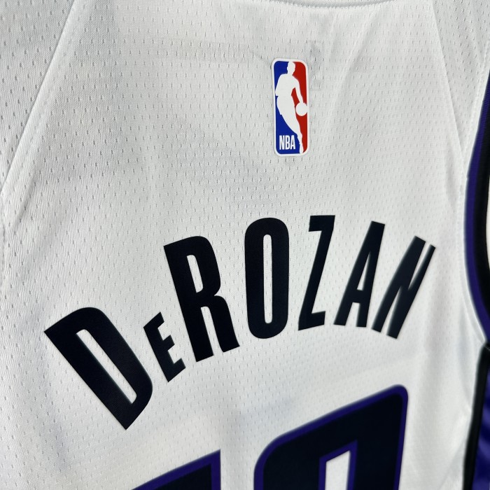 NBA Sacramento Kings Jersey 2024 DeRozan #10 Basketball Jersey