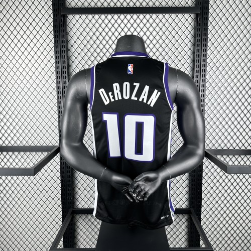 NBA Sacramento Kings Jersey 2024 DeRozan #10 Basketball Jersey
