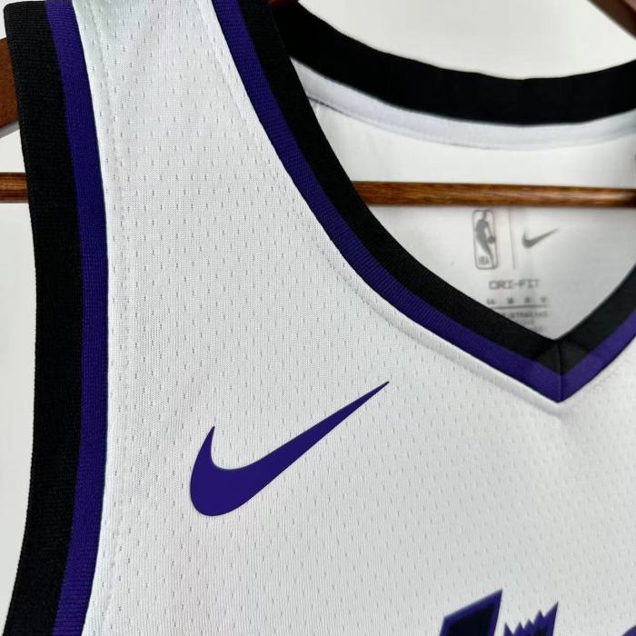 NBA Sacramento Kings Jersey 2024 Westbrook #18 Basketball Jersey