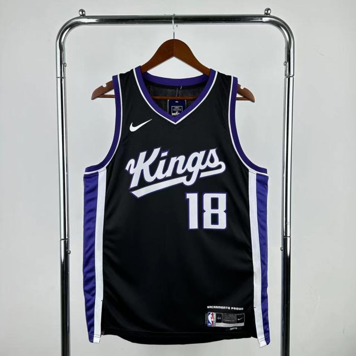 NBA Sacramento Kings Jersey 2024 Westbrook #18 Basketball Jersey