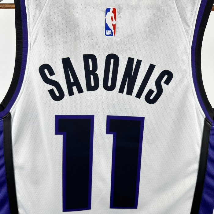 NBA Sacramento Kings Jersey 2024 Sabonis #11 Basketball Jersey