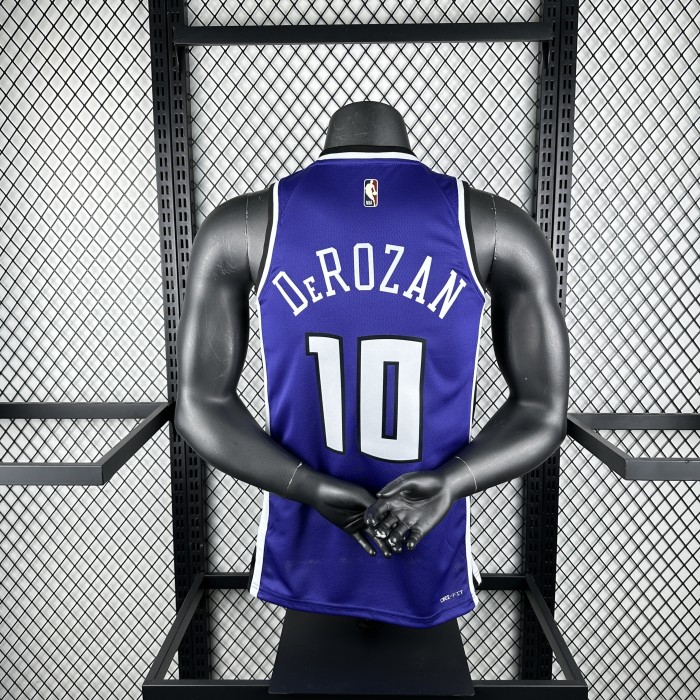 NBA Sacramento Kings Jersey 2025 DeRozan #10 Basketball Jersey