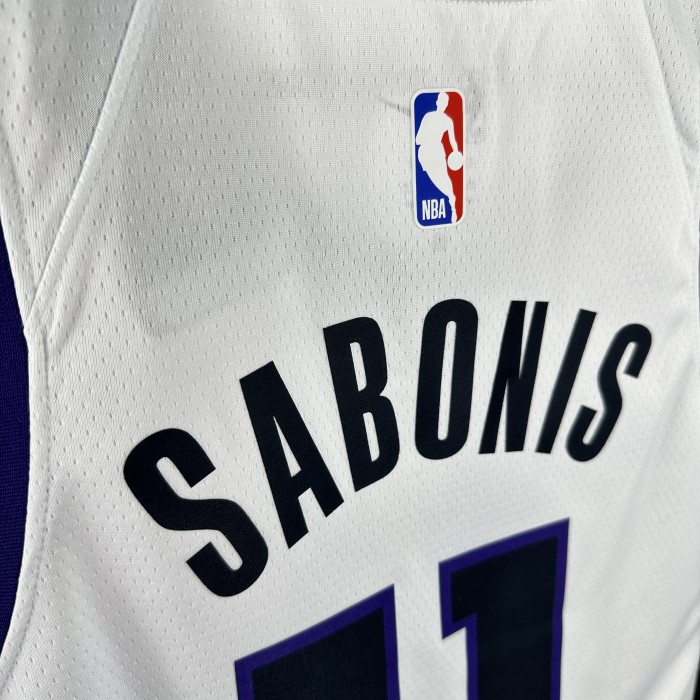 NBA Sacramento Kings Jersey 2024 Sabonis #11 Basketball Jersey