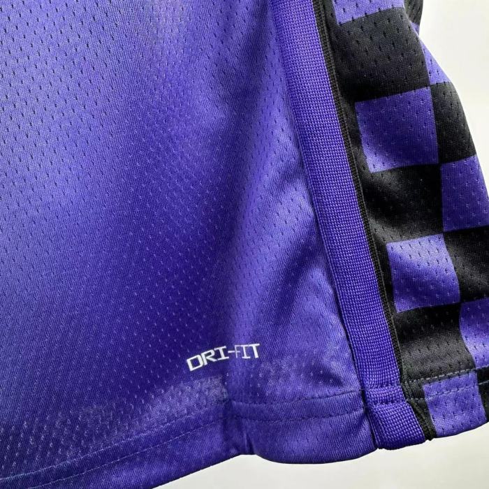 NBA Sacramento Kings Jersey 2024 Westbrook #18 Basketball Jersey