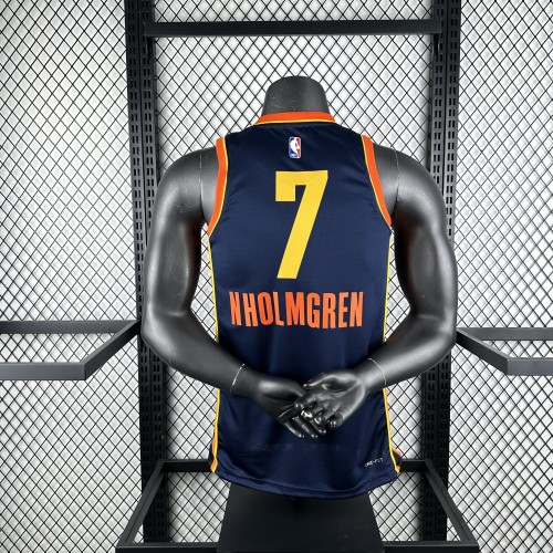 NBA Thunder Jersey 2025 Holmgren #7 Basketball Jersey