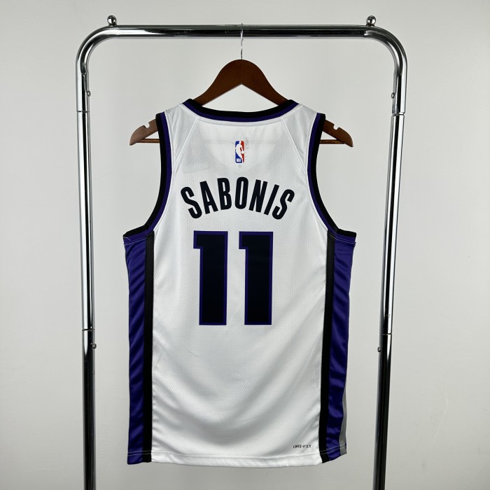 NBA Sacramento Kings Jersey 2024 Sabonis #11 Basketball Jersey