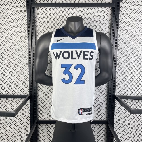 NBA Timberwolves Jersey 2023 Towns #32 Basketball Jersey