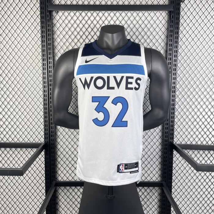 NBA Timberwolves Jersey 2023 Towns #32 Basketball Jersey