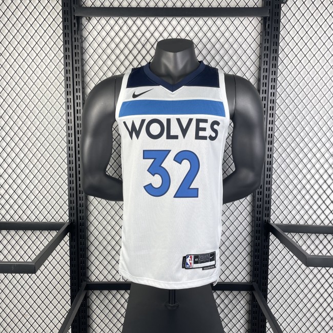 NBA Timberwolves Jersey 2023 Towns #32 Basketball Jersey